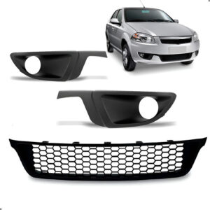 Kit Grade Para Siena El 2013 A 2016 Central E Laterais Preto