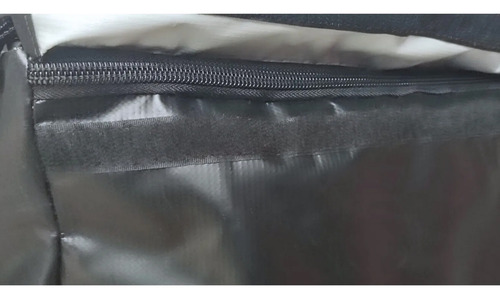 Maleiro De Caçamba Impermeável E Dobrável 300 Litros Preto Vw Saveiro Robust