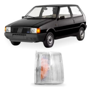 Farol Para Uno 1991 A 2003 Cristal Sem Tampa Direito