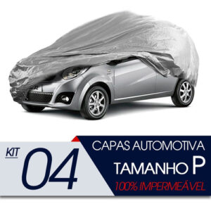 04 Capas Automotiva Forrada Proteção Impermeável P Oferta