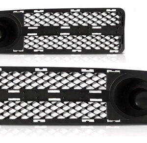 Jogo Tela Moldura Milha Gol Parati G3 2003 04 05 Sem Furo Preto