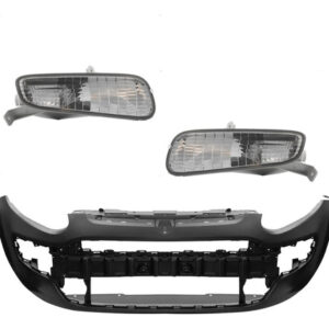 Kit Parachoque Para Punto 2013 A 2017 Com Par Lanternas Para Pintar