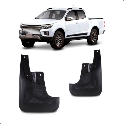 Kit 02 Peças Asa Urubu S10 2012 A 2023 Fixação Dianteiro