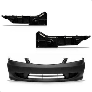 Envolvente Dianteiro Civic 2004 A 2005 Com Guias 1a Linha  Preto
