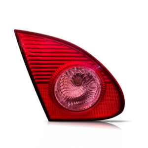 Par Lanterna Traseira Tampa Corolla 2003 04 05 06 2007 Rosa Vermelho