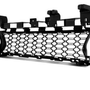 Grade Tela Central Para Sandero 2014 15 16 17 18 19 2020  Preta