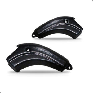 Kit Protetor Borda Lateral Tampa Cantos Strada 2014 A 2020 Preto