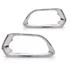 Kit Frisos E Par Moldura Sandero 2015 A 2019 Cromado Cromado Ambos Os Lados