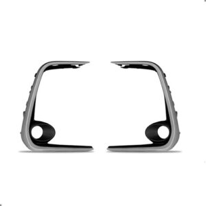 Parachoque Para Corolla 2020 A 2025 Com Par Molduras Cinza Preto