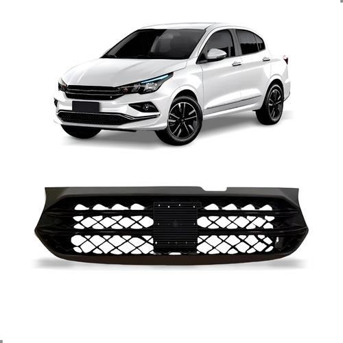 Grade Completa Fiat Cronos 2023 24 A 2026 Frisos Black Piano Preto