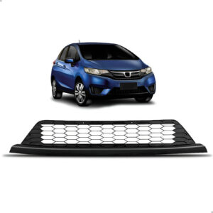 Grade Central Preta Para Honda Fit 2015 2016 2017 1a Linha Preto