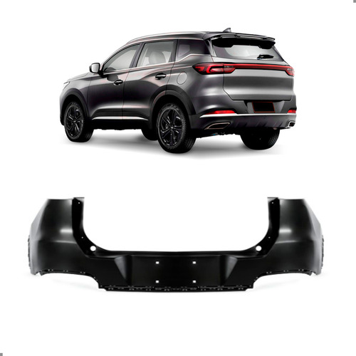Parachoque Tras Superior Para Tiggo Sport 7 2024 2025 2026