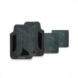 Kit Friso Lateral S10 2001 A 2011 Dupla C/ Jogo Tapete Pvc