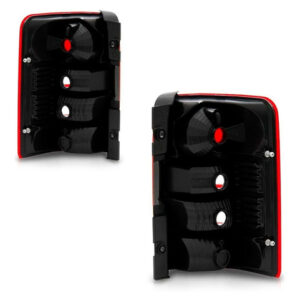 Par Lanterna Traseira Cherokee Sport 2008 A 2012 Vermelho