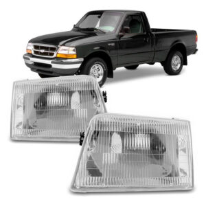 Par Farol Lente Acrílico Ranger 1993 A 1997