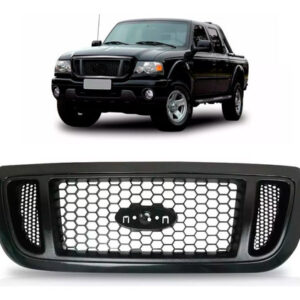 Grade Radiador Ranger 2004 A 2009 - Preta Friso Black Piano