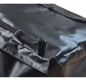 Maleiro De Caçamba Impermeável E Dobrável 300 Litros Preto Vw Saveiro Robust