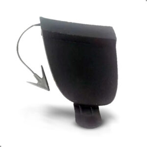 Tampa Reboque Parachoque Traseiro Para Jetta 2012 13 A 2014 Preto