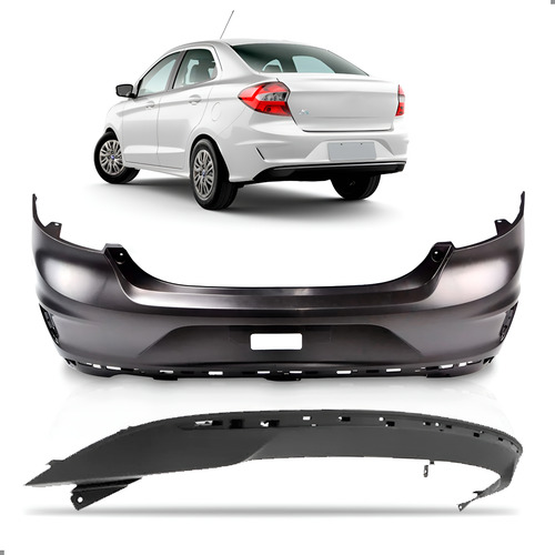 Kit Envolvente Para Ford Ka Sedan 2019 20 21 2022 1a Linha