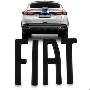 Kit Logo Volante E Porta Malas Para Fiat Fastback 2022 2023