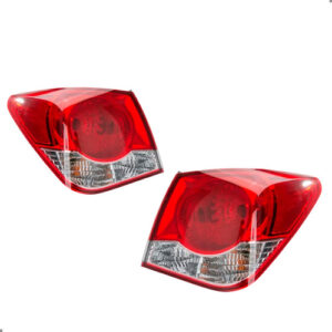 Par Lanterna Traseira Para Chevrolet Cruze Sedan 2011 A 2016 Ambos Lados Vermelho