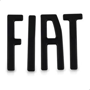 Emblema Da Mala Para Fiat Pulse Preto 2025 2024 2023 2022