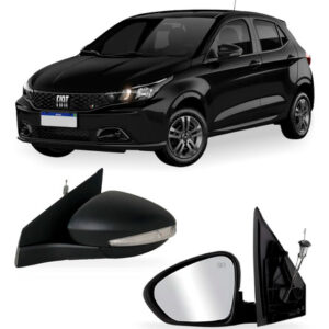 Retrovisor Externo Argo 23 A 25 C/ Controle C Pisca Esquerdo