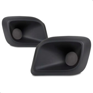 Par Moldura Para Fiat Uno 2017 2018 2019 2020 Sem Furo Preto