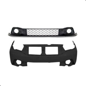 Kit Parachoque Para Fiat Argo 2023 2024 2025 Saia Inferior Preto