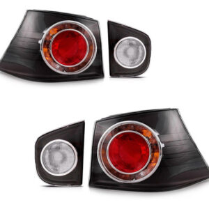 Lanternas Golf Fume 2008 2009 10 11 2012 2013 Jogo 04 Peças. Vermelho