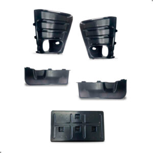 Par Defletor Par Chevrolet S10 25 A 2026 -  Kit De Grades Preto