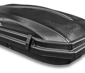 Bagageiro Teto Polo 2003 A 2012 Preto + Bau 270 Litros 50 Kg Preto