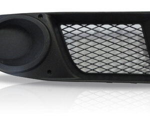 Par Grade Parachoque Moldura Milha Doblo 2009 A 2013 S/ Furo Preto