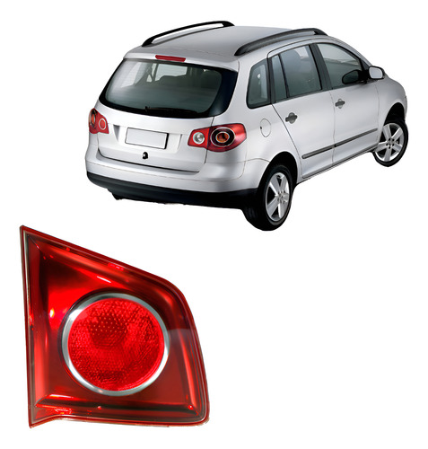 Lanterna Spacefox 2006 A 10 Ré Vermelha Carcaca Vermelha Le Esquerdo/motorista Vermelho