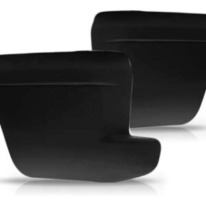 Par Ponteira Parachoque Traseiro Doblô 01 02 03 04 05 A 09 Preto