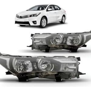 Par Farol Corolla 2015 2016 Sem Led New Toyota Direito E Esquerdo