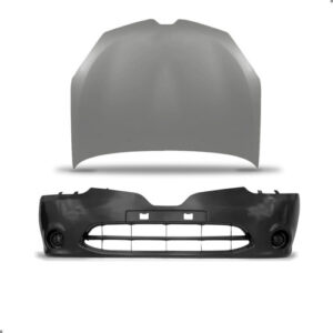 Kit Frente Para Clio 2013 A 2016 Capo E Parachoque Dianteiro