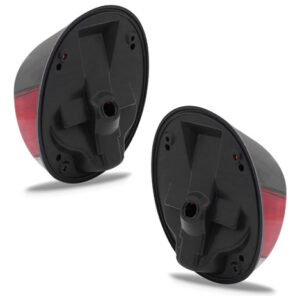 Par Lanterna Traseira Vw Fusca 1979 A 1996 Fume Preto