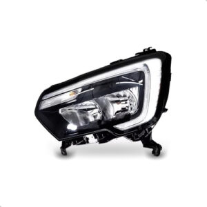 Kit Parachoque + Grade + Farol Ld Master 2022 2023 2024 Preto