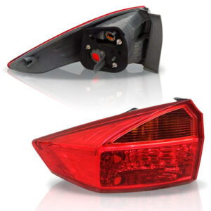 Par Lanterna Traseira City 2015 2016 2017 2018 Canto Direito E Esquerdo