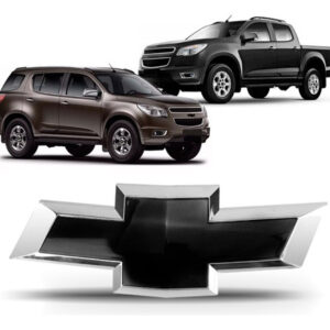 Emblema Grade Blazer/s10 2009 Em Diante Black Piano