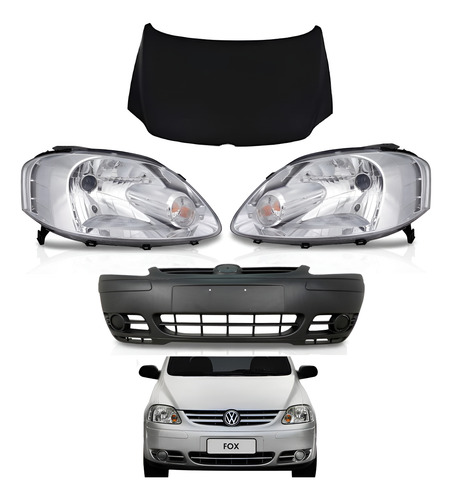 Kit Frente Fox & Space Fox 2003 04 05 06 07 08 2009