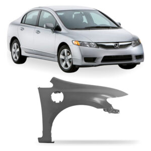 Paralama Civic 2007 A 2011 C/ Furo Tanque Direito