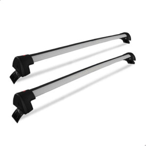 Rack De Teto Palio Siena 2008 A 2011 4pts Alumínio Prata Prata