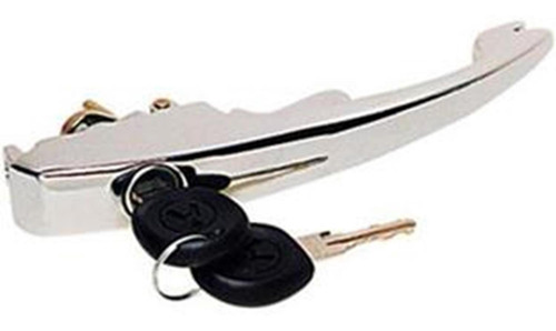 Macaneta Externa Com Chave Preto Brasilia/variant Ii/ Fusca  Azul-petróleo