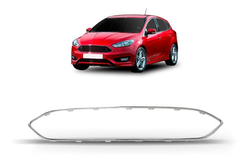 Friso Grade Focus Cromado 2015 2016 2017 2018