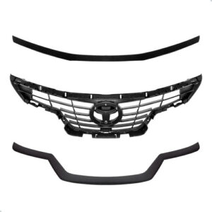 Kit Grade Para Etios 2021 20 19 18 2017 Preta Black 1a Linha Preto