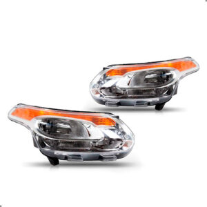 Par Farol Para C3 Aircross 2011 A 2015 Cromado Ambos Lados
