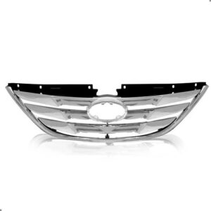 Envolvente Para Sonata 2011 2012 2013 2014 Com Grade Cromada Preto