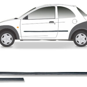 Jogo Friso Lateral Para Ka 1997 1998 1999 A 2001 4pcs Preto